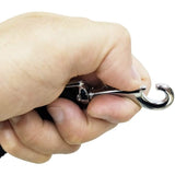 Training Leash for Small and Medium Dogs, Dog Leash for Dog/Puppy for Recall Training, Camping-Black 10*2M_max - Top-Down View