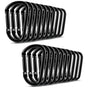 20 pcs Small Carabiners, Multifunctional Aluminum D-ring Clips_max