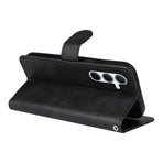 Compatible with Samsung A56 5G Wallet Case PU Leather Cover Samsung Multiple Colors Black Black Max