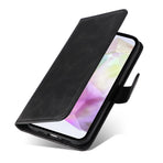 Compatible with Samsung A56 5G Wallet Case PU Leather Cover Samsung Multiple Colors Black Black Max