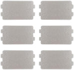 6 pcs Microwave Mica Waveguide Protector Plates 6.4x11.7cm Replacement Sheet Compatible with Microwave Repair Accessories