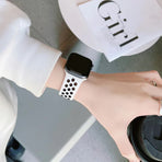 Compatible with Apple Watch Band Ultra 2, Series 9/8/7/6/5/4/3/SE, 45mm 49mm 44mm 40mm 41mm 42mm, Black Pink, 15 Pack
