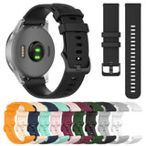 Silicone Strap Compatible with Garmin Venu 3 Forerunner 265 255 245 Vivoactive 4 Venu Sq 2 Plus 22mm Army Green Band Replacement