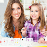 Alphabet Stencils for Capital Letters and Numbers - 45-Degree Angle