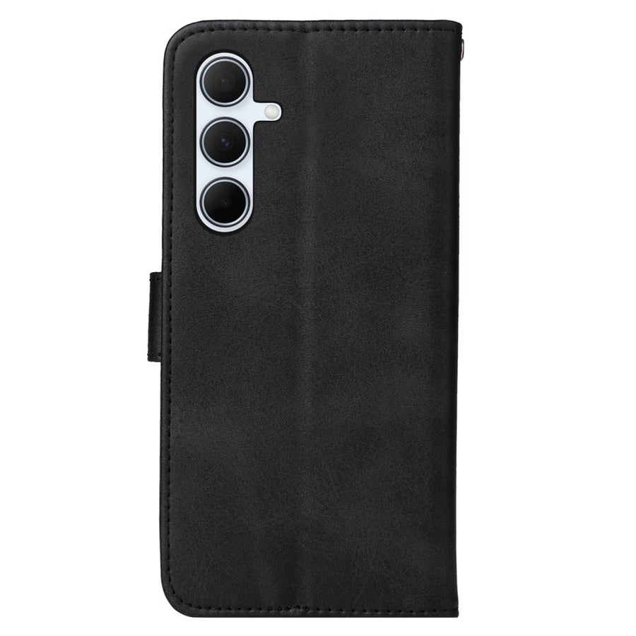 Compatible with Samsung A56 5G Wallet Case, PU Leather, Samsung, Black