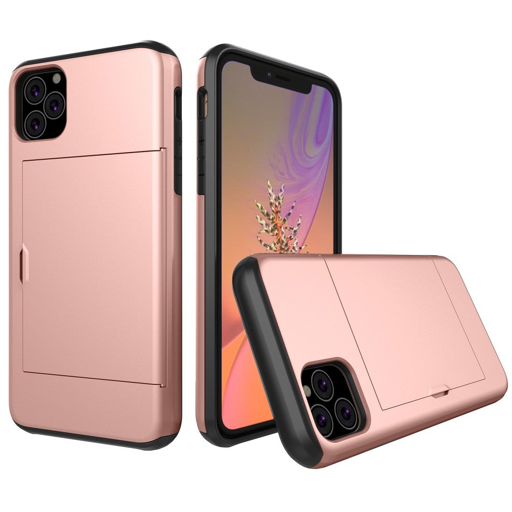 iPhone 11 Rose Gold Phone Case with Card Slot