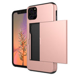 iPhone 11 Rose Gold Phone Case with Card Slot