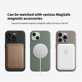 iPhone 15 Pro Case Compatible with MagSafe Liquid Silicone Back Cover Perfect Baby Blue