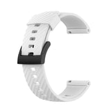 For Suunto 7 Solid Color Silicone Strap - Perfect White 0_MGF White