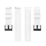 For Suunto 7 Solid Color Silicone Strap - Perfect White 0_MGF White