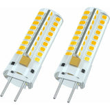 GY6.35 LED bulb, LED G6.35 12V, 7W halogen bulb equivalent to 50W, warm white 3000K, 360° beam angle, for cabinet lighting, non-dimmable (2_MGF