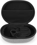 Carrying Case for Meta Quest 3 Headset, Shockproof, Portable Storage Case, Repo Resistant, Hard Case with Divider and Mesh Pocket Parent - Low Angle
