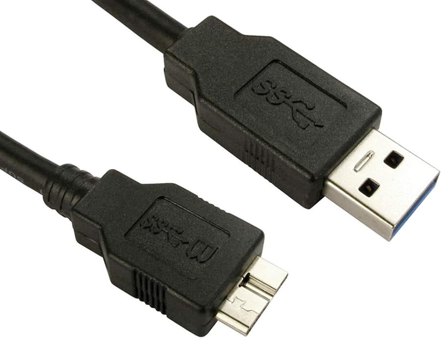 USB 3.0 Cable WD Seagate Toshiba Samsung PortablCompatible with e Hard Drives, A to Micro-B Cable 1m