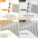 Compatible with Apple Watch Bands Apple Watch Series 9 8 7 6 5 4 SE Ultra 2, 38mm 40mm 41mm 42mm 44mm 45mm 49mm, Silver Starlight