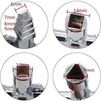 Universal Electrical Cabinet Key Triangle Key Square Key For Train Electrical Cabinet Elevator Multifunctional Hand Tool