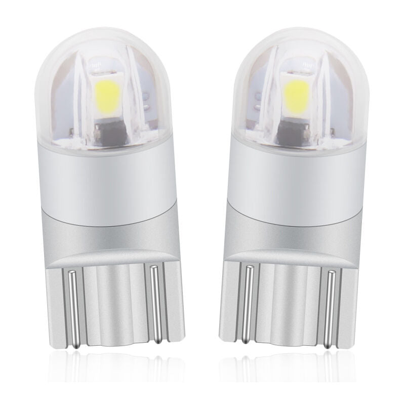 T10 W5W LED Side Marker Light 12V 6000K White 168 194 LED Turn Signal Light For Car Motorcycle License Plate Light Bulb