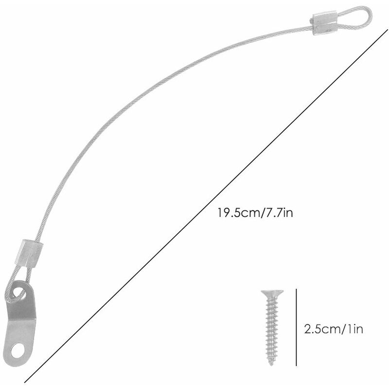 4 pcs Quick Release Pins, 6.3Mm Top Pin Diameter, 51Mm Total Length, 40Mm Effective Length With 316 Stainless Steel
