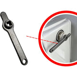Bleeder Wrench Heater Key Square Key Radiator Bleeder Handle Radiator Vent Absolute New Premium Stainless Steel