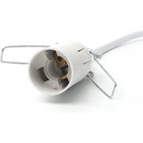 Salt Lamp Cable With Switch - E14-1.8M - Salt Lamp Socket, White