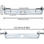 4 pcs 90Mm Ceiling Light Pendant Plate For Mounting Plate Cover Base Mount For Pendant Chandelier Ceiling Light Ceiling