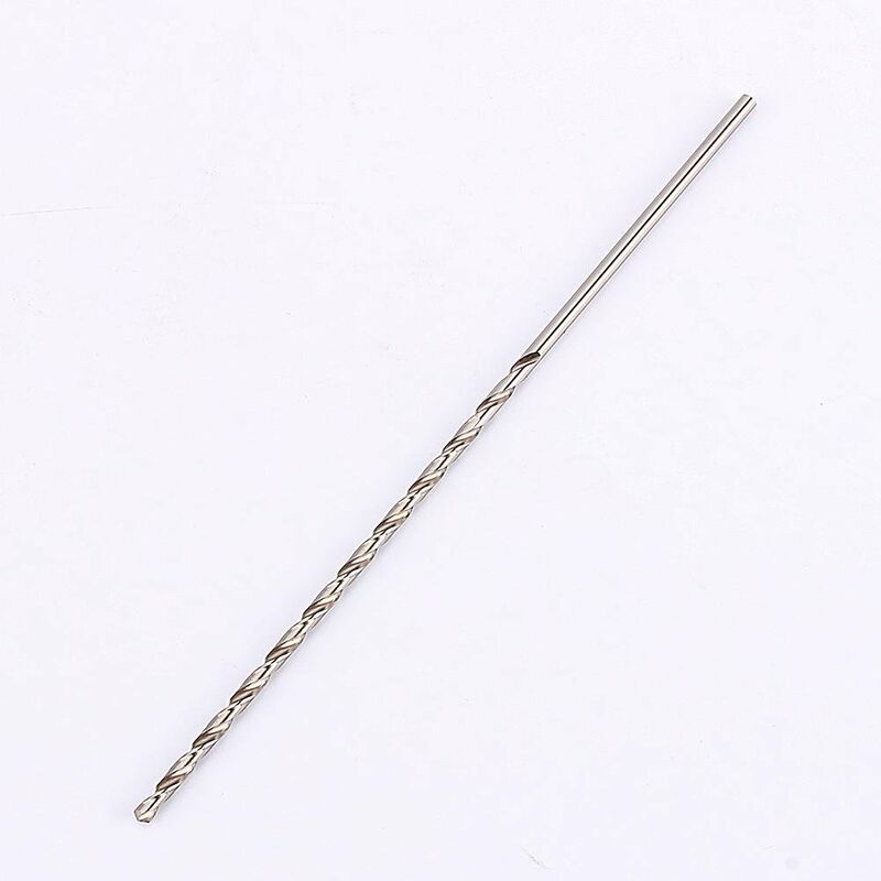 Extra Long Twist Drill Bit, Hss Twist Drill Bit Length 160Mm Drilling Tool For Wood, Metal And Steel 3Mm Twist Drill