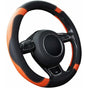 Car Steering Wheel Cover Microfiber Leather Steering Wheel Covers Universal 37-38Cm / 15" Non-Slip Breathable Durable