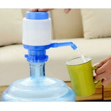 Universal Water Pump Dispenser Bottle Can 5L, 8L, 10L, 2.5L Anti-Drip, Adaptable, Manual Camping, School, Office, Home - Front View