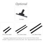 2 pcs 280Mm Window Vacuum Cleaner Replacement Window Cleaning Blades Rubber Squeegee Accessory Refill Replacement For