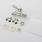 304 Stainless Steel ROtatable Tap Water Dispenser For Juice Beer - Used For Wine, Beer, Juice, Drinking Fountain, - Front View