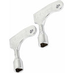 2 pcs Triangle Keys For Elevator Emergency Quick Release For 9Mm Lock