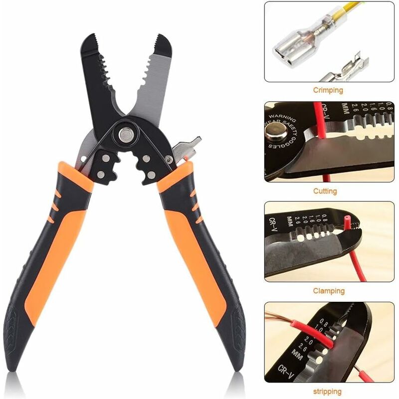 Wire Stripper, Automatic Cable Stripper, Wire Stripper For Stripping Crimping Clamping Cutting Tool