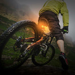 Bike Tail Light With Turn Signals - Split Wireless Remote Control For Cycling Rechargeable 5 Modes Safety Warning