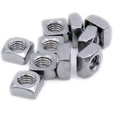 Square Nut M8 (8Mm) (Chamfered) – Stainless Steel (A2) (Pack Of 20) - Side View