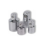 4 pcs Ratchet Adapter Socket Adapter Ratchet 1/2 To 3/8-3/8 To 1/2-1/4 To 3/8-3/8 To 1/4 Socket Reducer For Sockets And