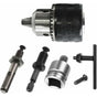 1.5-13Mm Drill Chuck 1/2-20 Unf With Sds Plus Adapter And Wrench Drill Chuck Quick Change Chuck With Key For Drilling