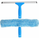 Professional Window Squeegee With Microfiber Brush, Width 30 Cm - Side View