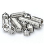 M6 Conical Grub Screws Stainless Steel Hexagon Grub Screws Allen Fasteners Point Screws M6×20Mm,20 pcs