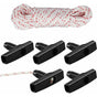 Starter ROpe/Pull Cord (3.5Mm 10M) With Starter Handle, Lawn Mower, Lawn Mower, Chainsaw, Brush Cutter, Universal Engine