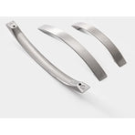 10 pcs Set Kitchen Cabinet Handles - Chrome- Brushed Nickel Door Handles Kitchen Handle Stainless Steel Kitchen Handle
