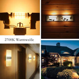 R7S LED 78Mm Dimmable Warm White 2700K 5W J78 LED Lamp 450Lm Replaces 50W Halogen Lamp Illuminant 230V 83 Ra, Pack Of 2