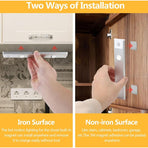 2 pcs Wireless LED Closet Lights, Dimmable Under Cabinet Lights, Motion Sensor, 3 Lighting Modes, Closet Light For