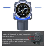 New Pressure Reducer For Compressed Air Compressor, Pressure Range (0-10 Bar), 1/4 Inch
