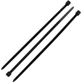 Cable Tie 200 X 2.5 Mm, Cable Tie, Rilsan Nylon Cable Ties, Cable Ties 200 Mm, Black, Pack Of 1000 Pieces.