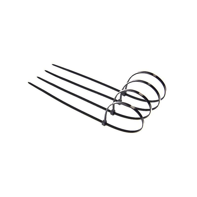 Cable Tie 200 X 2.5 Mm, Cable Tie, Rilsan Nylon Cable Ties, Cable Ties 200 Mm, Black, Pack Of 1000 Pieces.