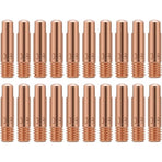 Mig Contact Nozzle, Welding Contact Tips, 20 pcs Copper Contact Tip For 15Ak Mig Welding Torch Consumables(0.8)