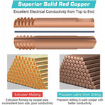 Mig Contact Nozzle, Welding Contact Tips, 20 pcs Copper Contact Tip For 15Ak Mig Welding Torch Consumables(0.8)