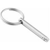 4 pcs Quick Release Ball Pins, 316 Stainless Steel 6.3Mm Diameter Quick Release Pins With Spring Loaded Ball End