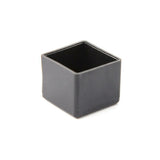 Square Rubber End Caps - 25Mm - For Chairs, Tables, Furniture Legs - Side View