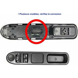 Window Regulator Front Left Mirror Compatible Peugeot 207 Citroen C3 6554.Qc Control Button