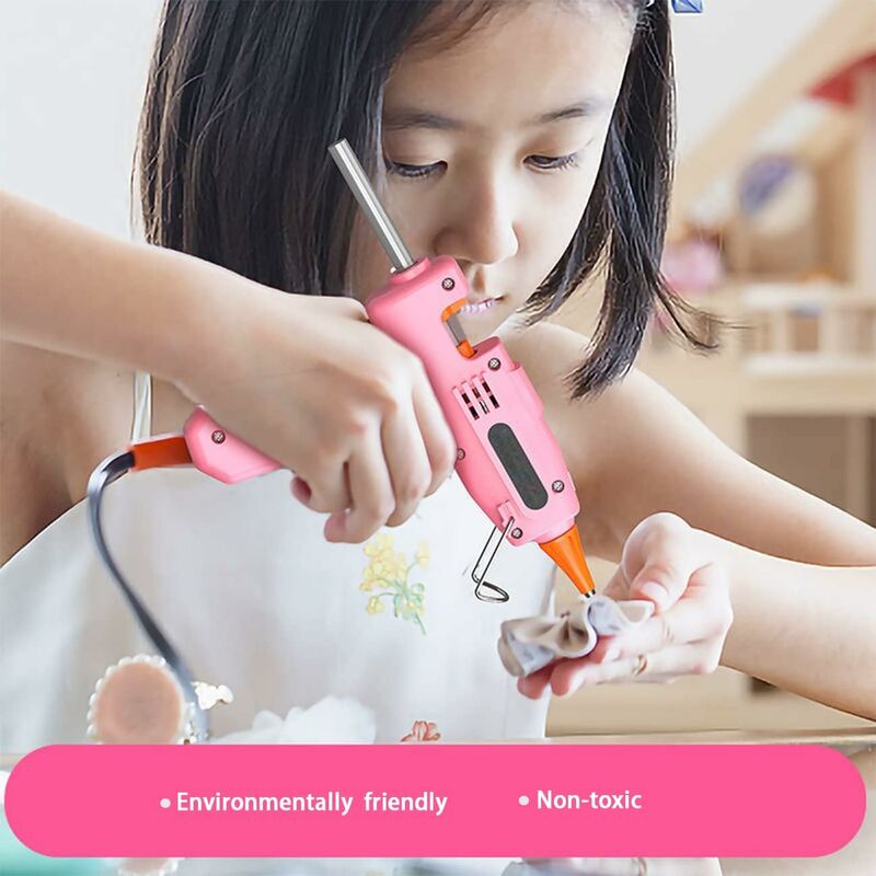 10 Clear Hot Glue Sticks 7 X 100Mm - Extra Strong Glue For Hot Glue Gun, Solvent Free, Fast Drying